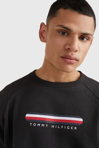 Pánská bavlněná mikina s logem Tommy Hilfiger