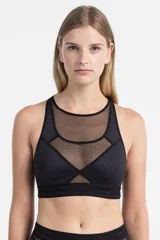 Černá podprsenka typu top Calvin Klein QF4490E