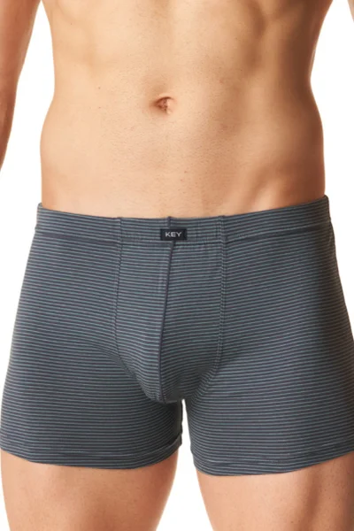 Pánské červené boxerky Key Comfort Fit