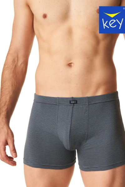 Pánské červené boxerky Key Comfort Fit