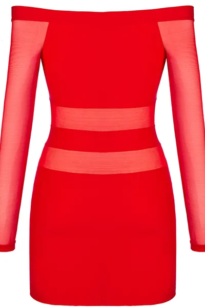 Dámské šaty DS750 červené - Axami