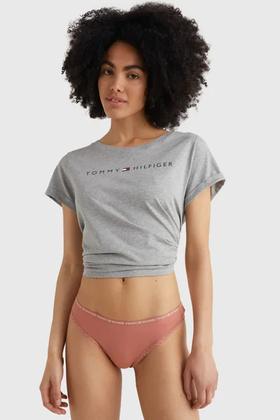 Jemná dámská tanga Tommy Hilfiger 3ks