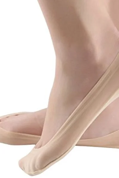 Dámské ponožky baleríny se silikonem HQ467 Rebeka (černá)