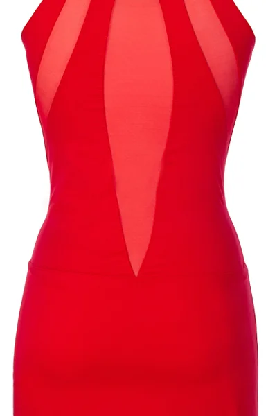 Dámské šaty JO728 červené - Axami