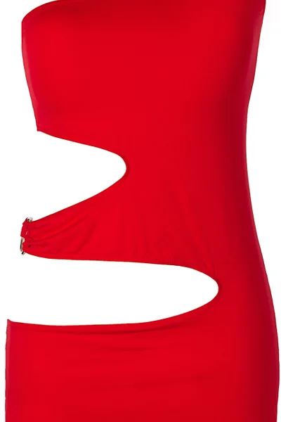 Dámské šaty C324 červené - Axami