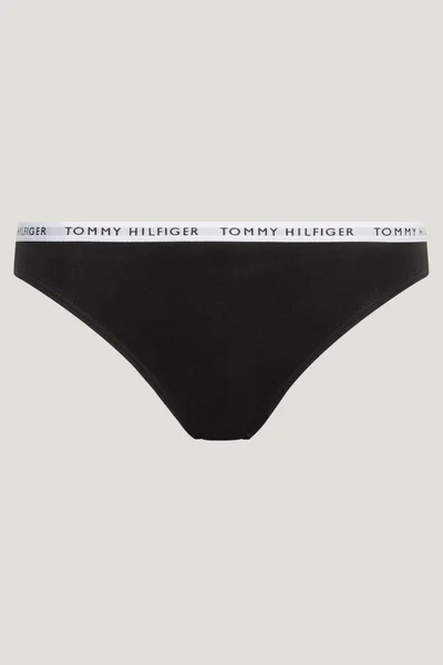 Dámské kalhotky z organické bavlny Tommy Hilfiger 3ks klasický střih