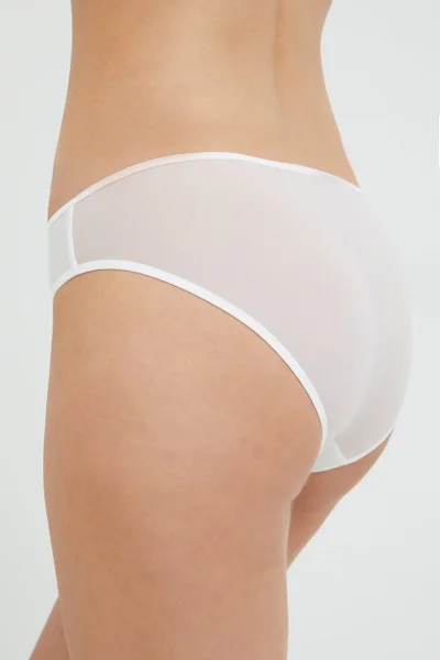 Hladké bílé kalhotky klasický střih Calvin Klein