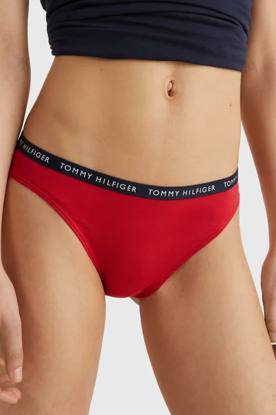 Pohodlné dámské bavlněné kalhotkyTommy Hilfiger 3ks