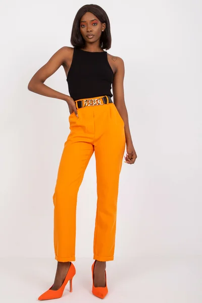 Dámské DHJ kalhoty SP YA515 jasně oranžová FPrice