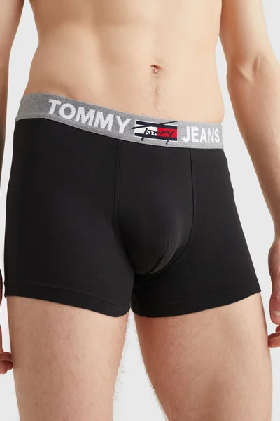 Černé pánské stylové trenýrky Tommy Hilfiger