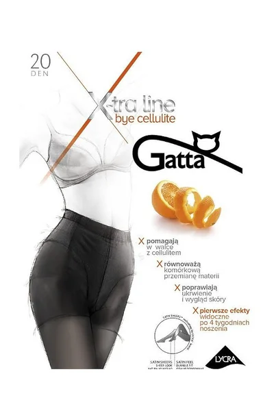 Dámské punčochové kalhoty Gatta Bye Cellulite XC158 5-XL