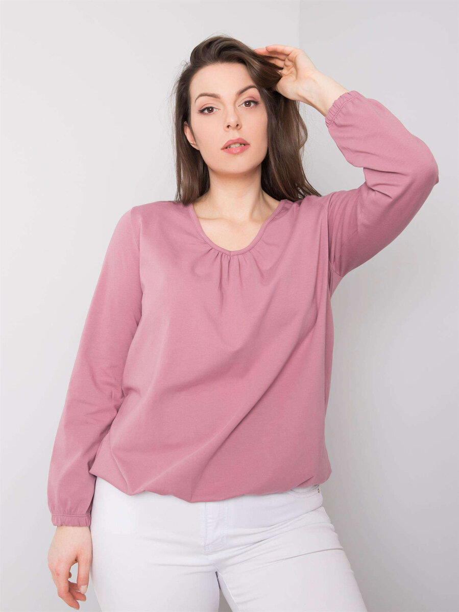 Dámská bavlněná halenka PLUS SIZE FPrice, XL i523_2016102852407