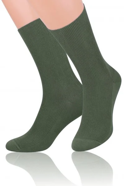 Pánské ponožky N425 olive - Steven
