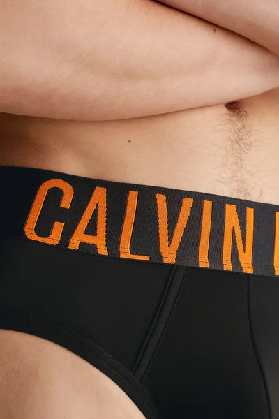 Stylové pánské slipy se širokou gumou Calvin Klein