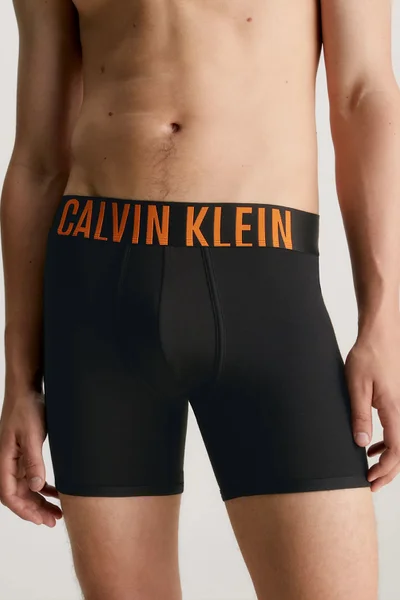 Stylové pánské boxerky s barevným nápisem Calvin Klein