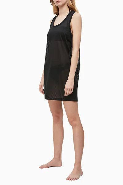 Černé plážové šaty Calvin Klein 0788