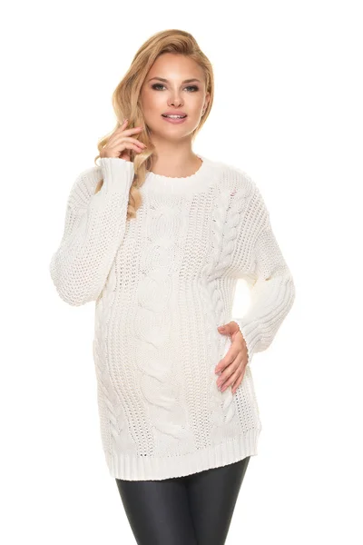 Dámský těhotenský svetr model 17585 PeeKaBoo