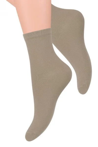Dámské ponožky BS437 beige - Steven (v barvě béžová)