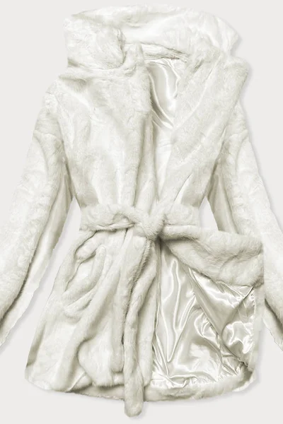 Dámská bunda - kožíšek s límcem D671 Ann Gissy