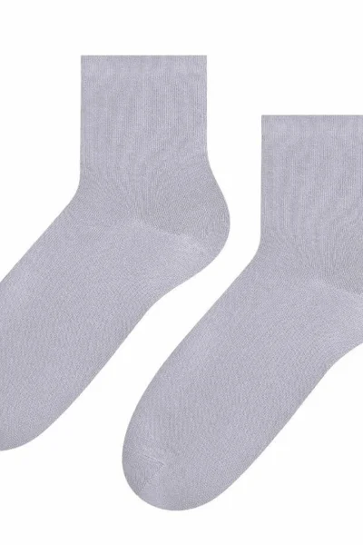 Dámské ponožky O404 grey - Steven (šedá)