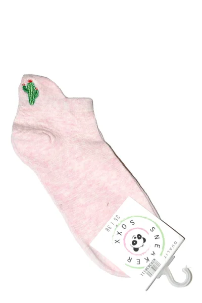 Dámské kotníčkové ponožky s výšivkou WiK