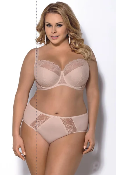 Kalhotky s ozdobnými vsadkami Gorsenia Lingerie 109465