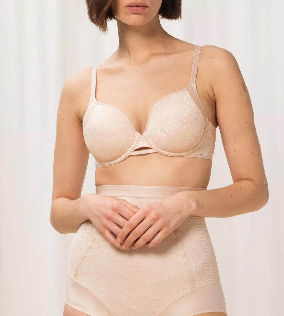 Dámská vyztužená podprsenka Airy Sensation WP - tělová - Triumph NUDE BEIGE, BROWN 75D i343_10167696-00NZ-75D