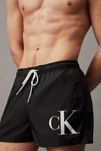 Pánské recyklované plavky Calvin Klein Monogram