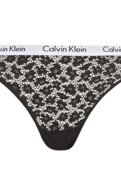 Calvin Klein Dámské Brazilky - Černá Sada 3Ks