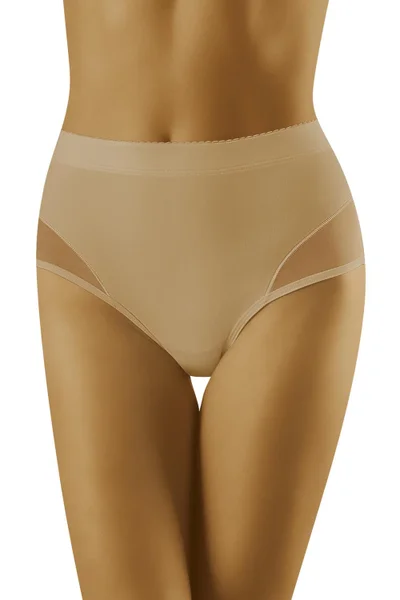 Vysoké tělové korekční dámské kalhotky s příměsí elastanu Wol-Bar