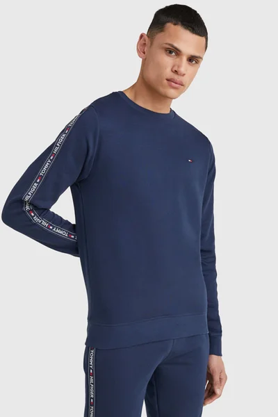 Tmavě modrý pánský noční a domácí komplet Tommy Hilfiger