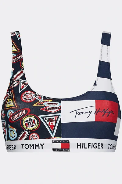 Barevná podprsenka bez kostice Tommy Hilfiger 2246