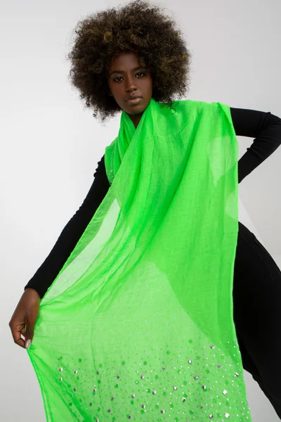 Dámský šátek AT CH I613 fluo green FPrice