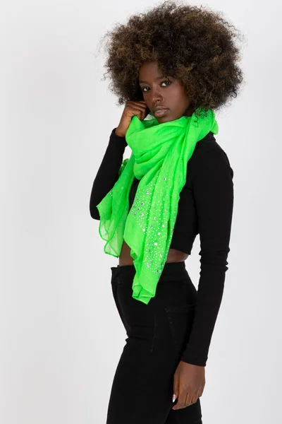 Dámský šátek AT CH I613 fluo green FPrice