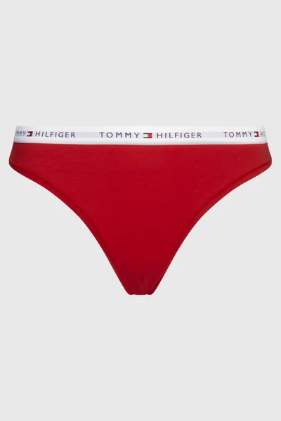 Červená dámská tanga Tommy Hilfiger plus size