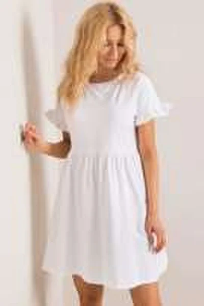 Bílé nadměrné šaty FPrice