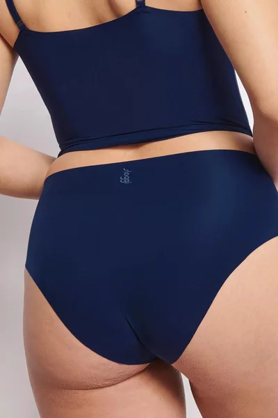 Dámské modré kalhotky Sloggi High Waist bezešvé