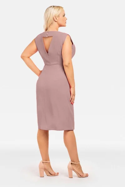 Elegantní plus size šaty Florence od Karko