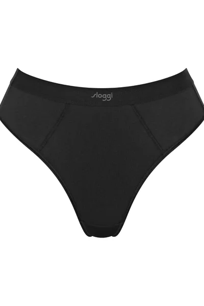 Dámské černé tanga EVER Ease - Sloggi