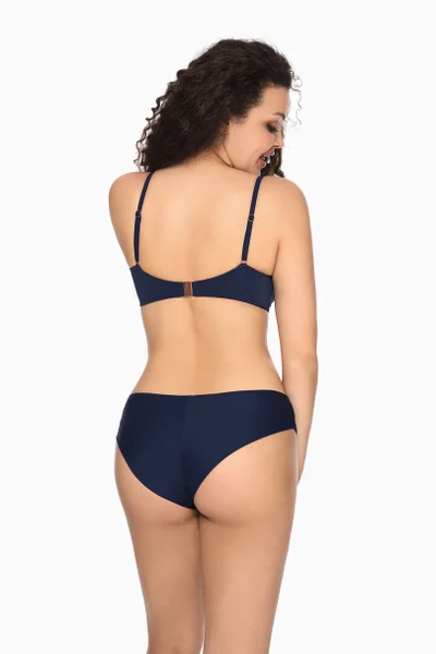 Tmavě modré dámské bikiny kalhotky AVA SWIMWEAR