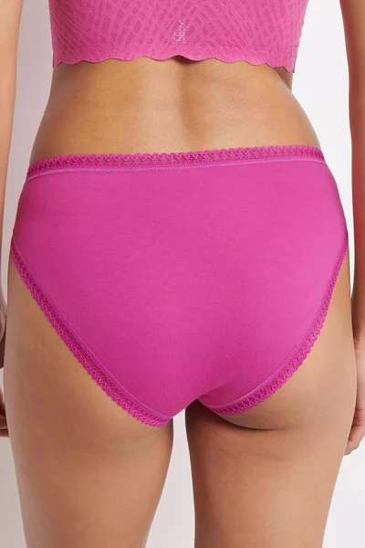 Dámská tanga GO Crush High Leg PINK - Sloggi