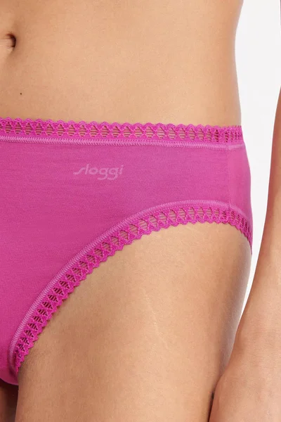 Dámská tanga GO Crush High Leg PINK - Sloggi