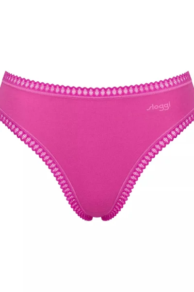 Dámská tanga GO Crush High Leg PINK - Sloggi