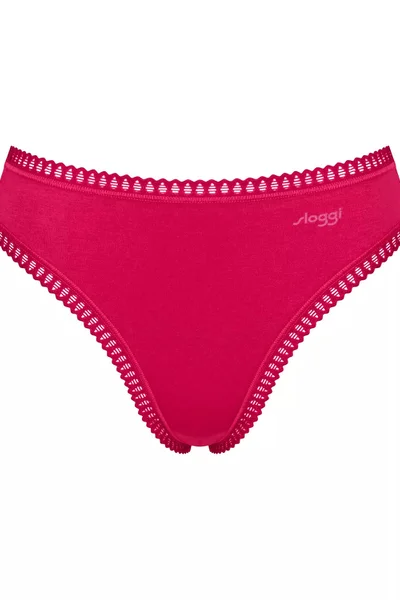 Dámská tanga GO Crush High Leg PINK - Sloggi