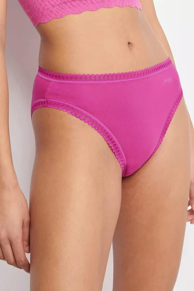 Dámská tanga GO Crush High Leg PINK - Sloggi