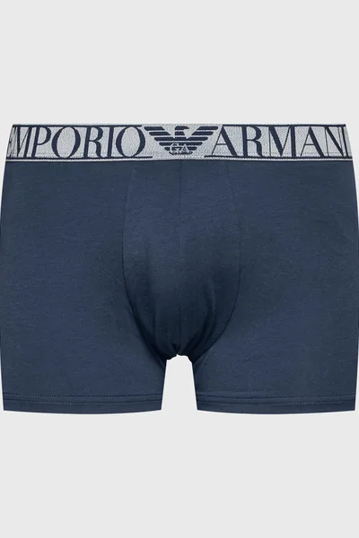 Bavlněné značkové pánské boxerky Emporio Armani 2ks