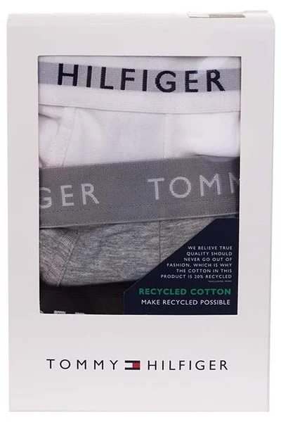 Pánské boxerky Tommy Hilfiger – 3 ks - bílé/černé/šedé