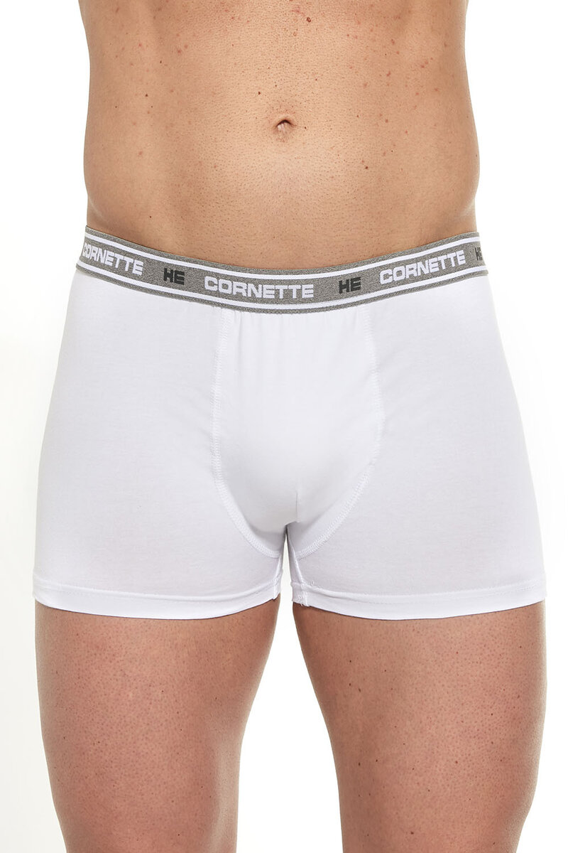 Pánské bílé boxerky Cornette High Emotion, 2XL i510_41311465451