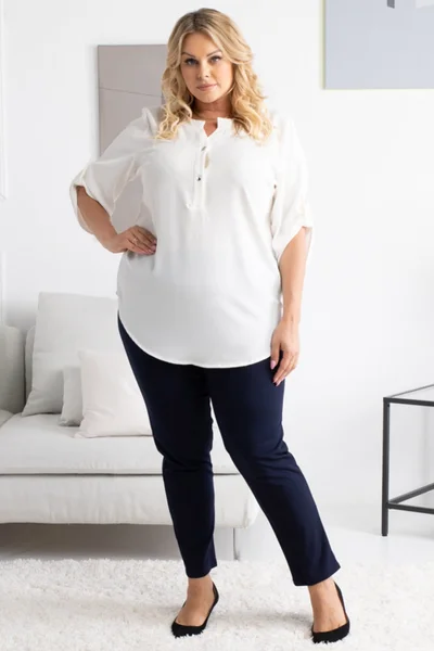 Dámská halenka plus size model 52852 Karko