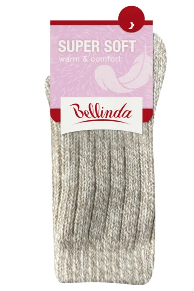 Hřejivé úpletové dámské ponožky Bellinda